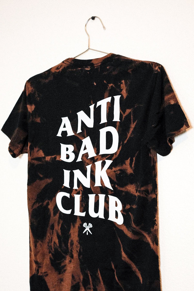 Anti Bad Ink Club Bleached Shirt